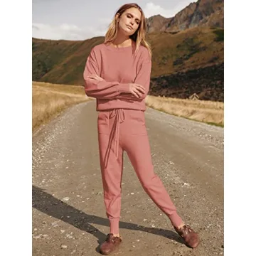 Stylish ANRABESS Two Piece Sweater Set for Women