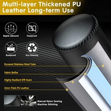 GIKPAL Freestanding Punching Bag for MMA Muay Thai Fitness