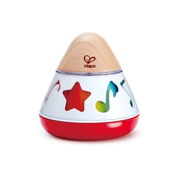Hape E0332 Rotating Baby Music Box - Spin & Play