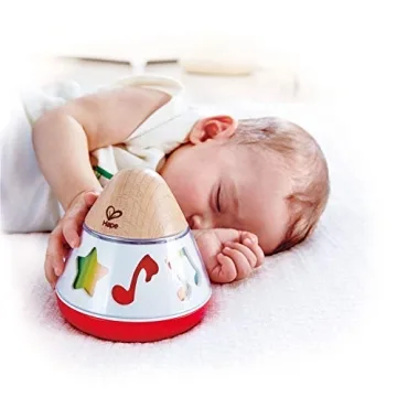 Hape E0332 Rotating Baby Music Box - Spin & Play