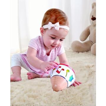 Hape E0332 Rotating Baby Music Box - Spin & Play