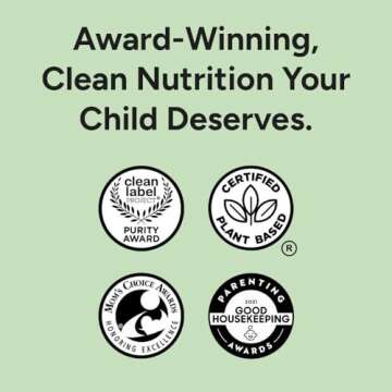 Else Nutrition Plant-based Kids Protein Shake, Kids Protein Powder for Ages 2-12. Dairy-free First Kids Complete Nutrition Shake with plant protein and 25 Vitamins & Minerals, Vanilla, 1- Pack