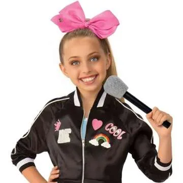 Rubies 80's Glitter Microphone for Costumes and Parties