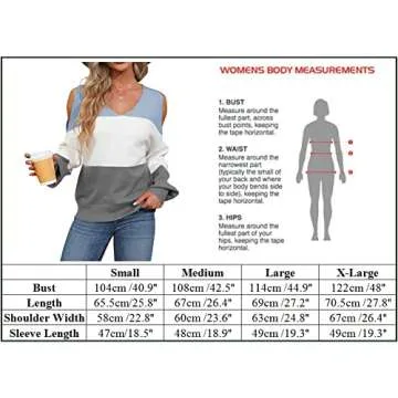 MaQiYa Women's V Neck Cold Shoulder Sweaters Oversized Batwing Long Sleeve Colorblock Chunky Knit Pullover Sweater Tops Z-Green
