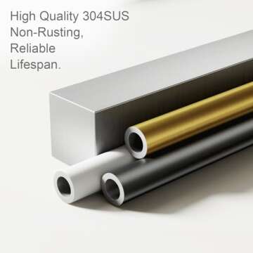 POKIM Black Toilet Paper Holder - Metal Bathroom Flexible Pivoting Tissue Handle on Wall Mounted, SUS 304 Stainless Steel Adjustable TP Large Mega Roll Holder for Wooden Cabinet Classic Matte