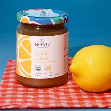 Bono Sicilian Organic Marmalade 12.4 oz - Fresh & Gluten Free