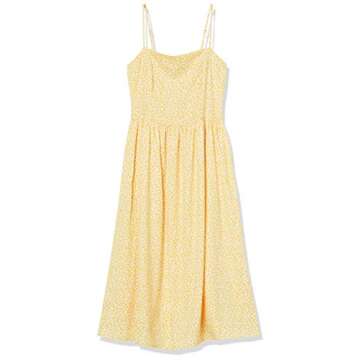 Goodthreads Women's Georgette Cami Midi Dress - Floral Style