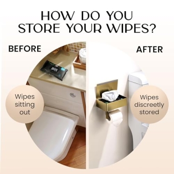 Stylish Day Moon™ Toilet Paper Holder with Shelf