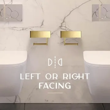 Stylish Day Moon™ Toilet Paper Holder with Shelf