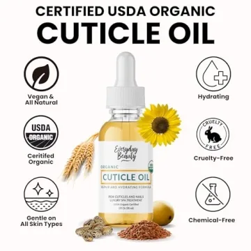 Organic Nail Oil for Stronger, Healthier Cuticles