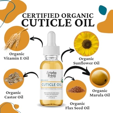Organic Nail Oil for Stronger, Healthier Cuticles