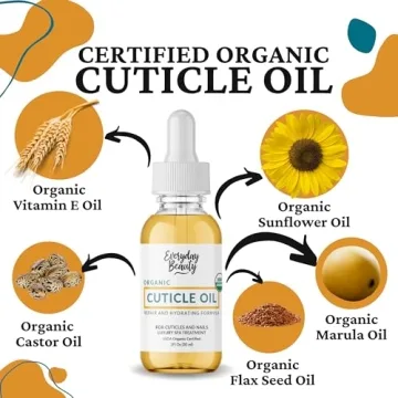 Organic Nail Oil for Stronger, Healthier Cuticles