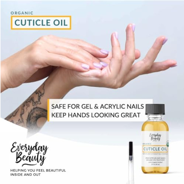 Organic Nail Oil for Stronger, Healthier Cuticles