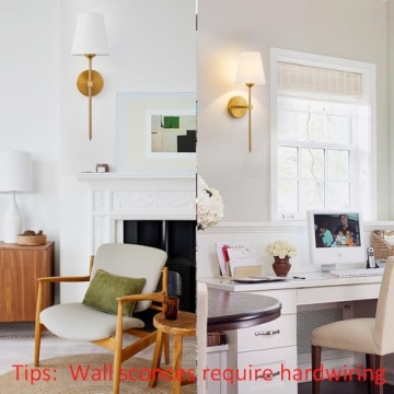 KUAUGST Retro Wall Sconces Set of 2 - Stylish Lighting