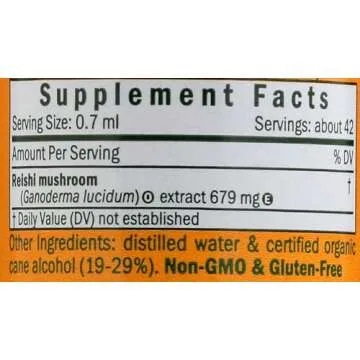 Herb Pharm Reishi Mushroom Extract for Immune Support