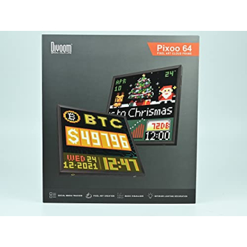 Divoom Pixoo-64 Pixel Art Display for Gamers and Creators
