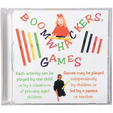 Constructive Playthings CPX-762 Boomwhackers Tubes & Games CD