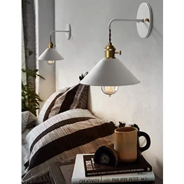 iYoee Wall Sconce with On Off Switch for Elegant Lighting