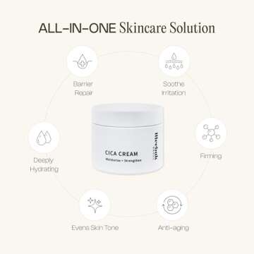 Meebak Cica Cream | Daily Repair Moisturizer with Niacinamide, Ceramide, & Retinol | Deep Hydration ...