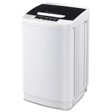 Portable Washing Machine with 10 Programs & LED Display