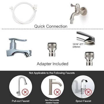 Portable Washing Machine with 10 Programs & LED Display