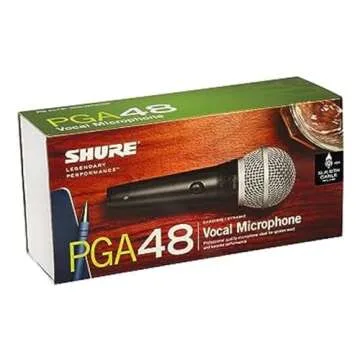 Shure PGA48 Dynamic Microphone for Ultimate Vocal Clarity