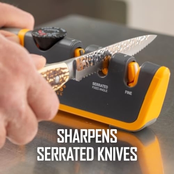 Smith's Adjustable Angle Knife Sharpener for Any Blade