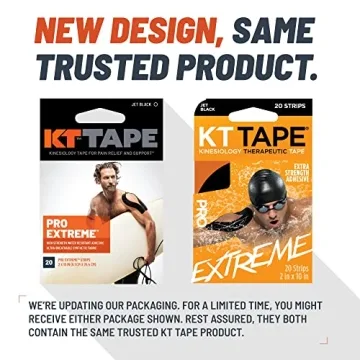 KT Tape Pro Extreme Synthetic Athletic Tape – 20 Precut Strips