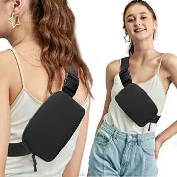 Amazerbst Waterproof Fanny Pack - Adjustable & Stylish