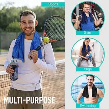 SINLAND Microfiber Camping Towels Super Absorbent Compact Travel Towel Ultra Soft Quick Dry Gym Towels for Sports Beach Swimming Backpacking Hiking and Yoga 3 Pack 16 Inch X 32 Inch