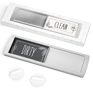 Stylish Dishwasher Magnet Clean Dirty Sign for Kitchen Organization