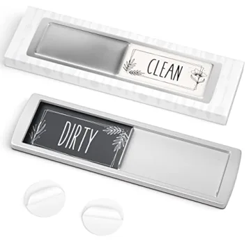 Stylish Dishwasher Magnet Clean Dirty Sign for Kitchen Organization