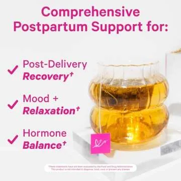 Pink Stork Organic Postpartum Recovery Herbal Tea