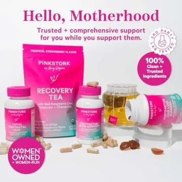 Pink Stork Organic Postpartum Recovery Herbal Tea