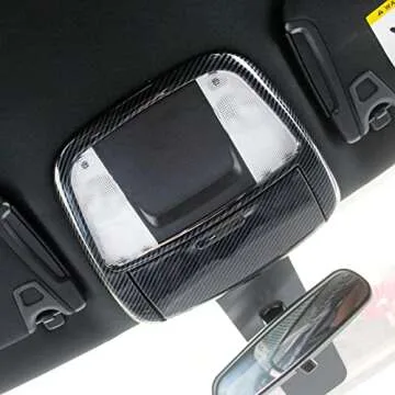 Crosselec Carbon Fiber Roof Light Trim for Dodge & Chrysler