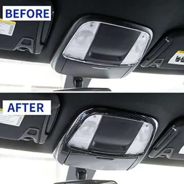 Crosselec Carbon Fiber Roof Light Trim for Dodge & Chrysler