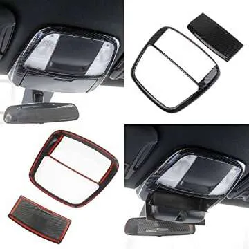 Crosselec Carbon Fiber Roof Light Trim for Dodge & Chrysler