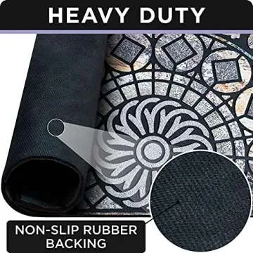 Stylish Front Door Mat - Durable and Low Profile Doormat