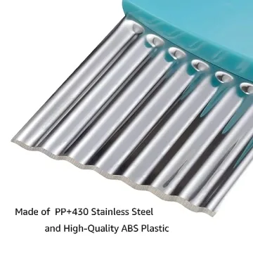 Fun Crinkle Cutter Set for Safe and Easy Food Prep