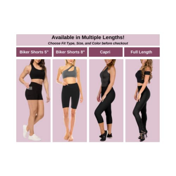 SATINA Biker Shorts - Soft, High Waist with Pockets