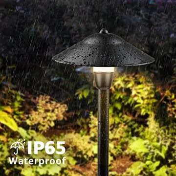 SUNVIE LED Landscape Lights Low Voltage Pathway Lights 3W 12-24V Landscape Lighting Aluminum Landscape Path Lights 3000K Waterproof Landscaping Lights for Garden Walkway Yard ETL Listed Cord, 8 Pack