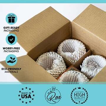 On The Rox Drinks Funny Christmas Wine Glasses - “Baked, Lit, Bottoms Up, Blitzened” Holiday Stemless Wine Glass Set of 4 - Wine Holiday Gifts for Her - Christmas Cocktail Glasses and Drinkware