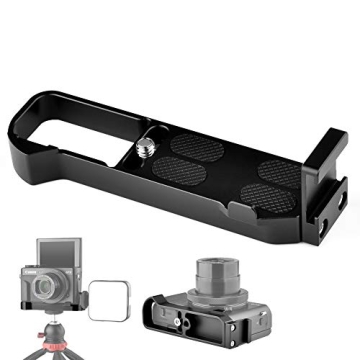 Camera Extension Base Plate for Canon G7X Mark III and Mark II, Easy Hood Video Shooting Vlogging Ac...
