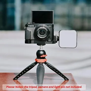 Camera Extension Base Plate for Canon G7X Mark III and II