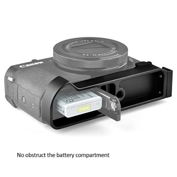 Camera Extension Base Plate for Canon G7X Mark III and II