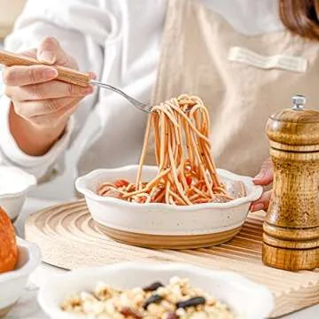 HVH Set of 6 Ceramic Pot Pie Pans for Mini Baking