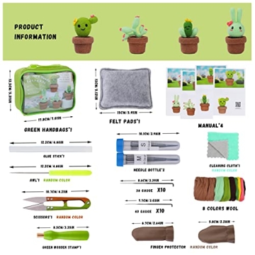 Complete Needle Felting Kit for Beginners - Crafting Made Easy