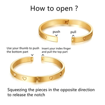 MVCOLEDY Bangle Bracelet Gift for Women | Stylish and Durable