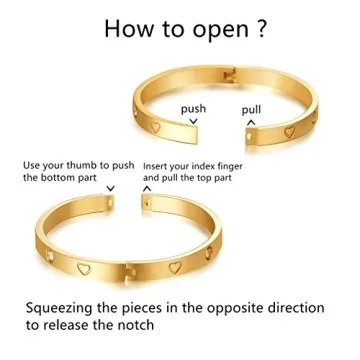 MVCOLEDY Bangle Bracelet Gift for Women | Stylish and Durable