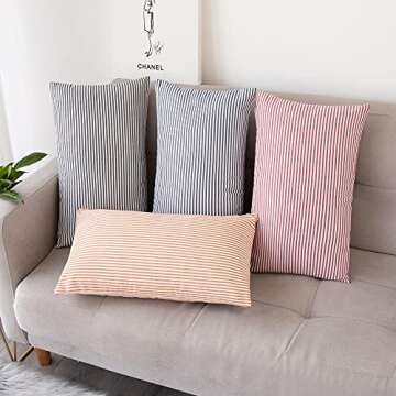 Elegant Throw Pillow Covers 12x20 for Stylish Home Decor